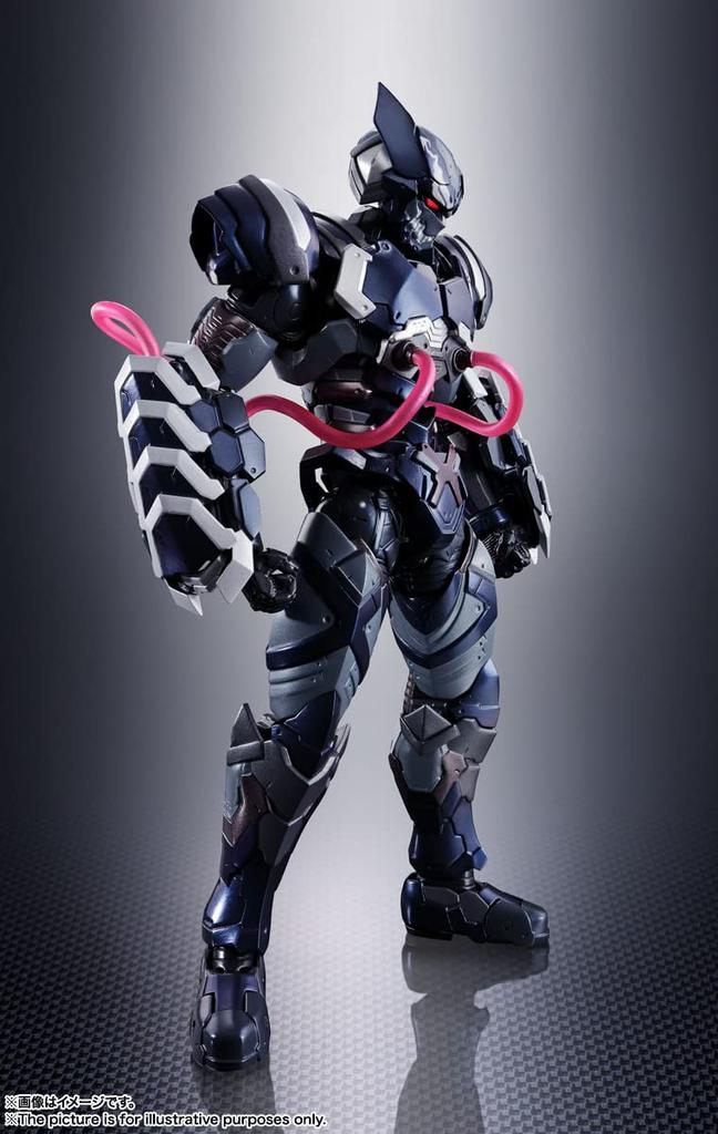 TAMASHII NATIONS Tech on Avengers Venom Symbiote Wolverine 160mm ABS PVC Painted Action Figure BAS64165 S.H.Figuarts Approx. &