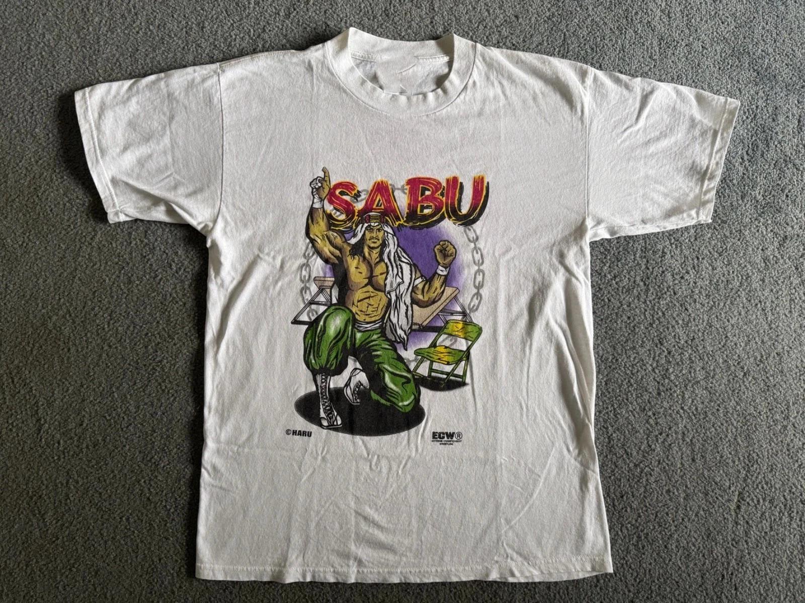 Extreme Wrestling Inspired SABU Wrestling T-Shirt Fan Style TRENDING T T-Shirt 4XL
