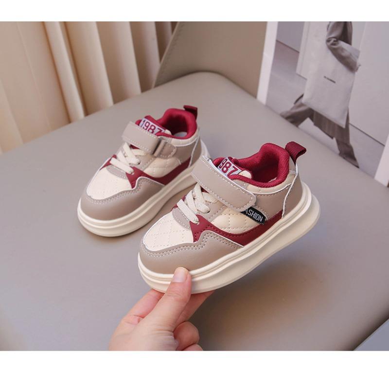 Girls Board Shoes Spring and Autumn New Children's Shoes Boys Sports Shoes Soft Sole Breathable Baby Anti-kick Casual Shoes