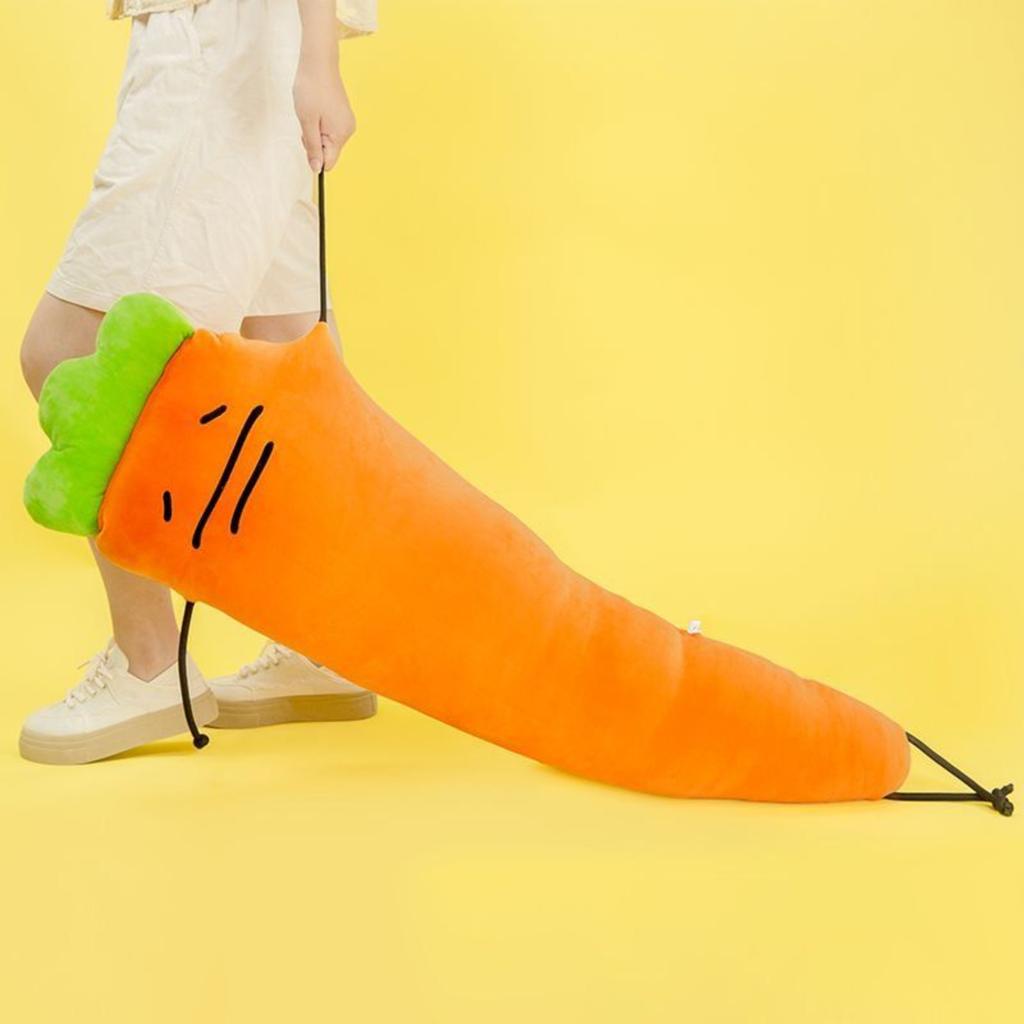 Carrot Pillow, Long Plush Doll, Dormitory Sleeping Doll