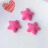 10Pcs Cute Heart-shaped Knitted Fabric Wrap Accessories for DIY Hair Clips Hairpins Girls' DIY Handcrafted Flatback Decoration