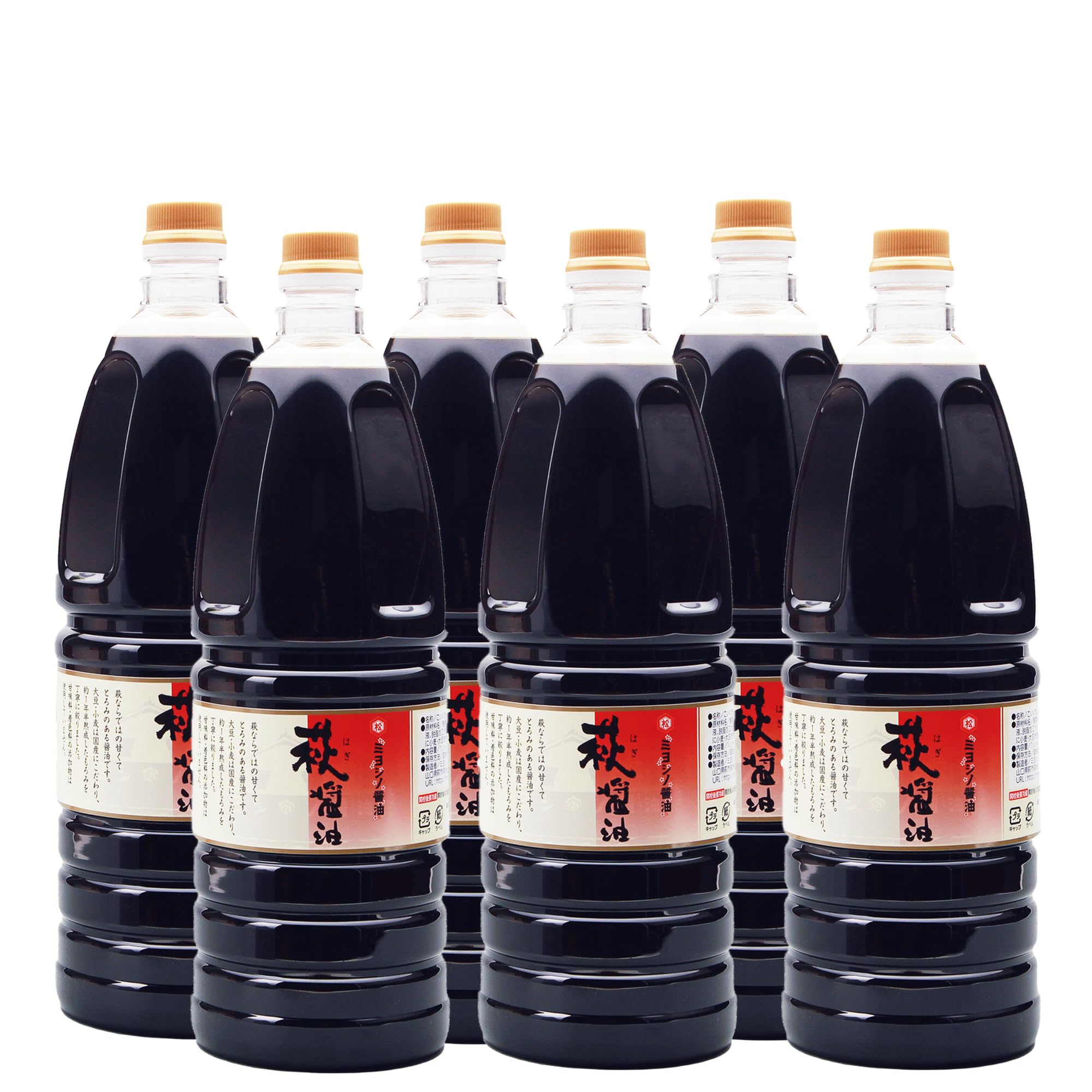 

Miyoshino soy sauce Hagi soy sauce 1800ml x 6 bottles sweet