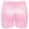 Women's High Elasticity Low Rise Short Pants Underwear Nightwear Mini Shorts See Through Tight Package Shorts