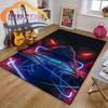 Gamer or Game handle Playroom and Bedroom Plush Carpet Non-slip  Soft Play Mat Bed Area Rug Parlor Decor