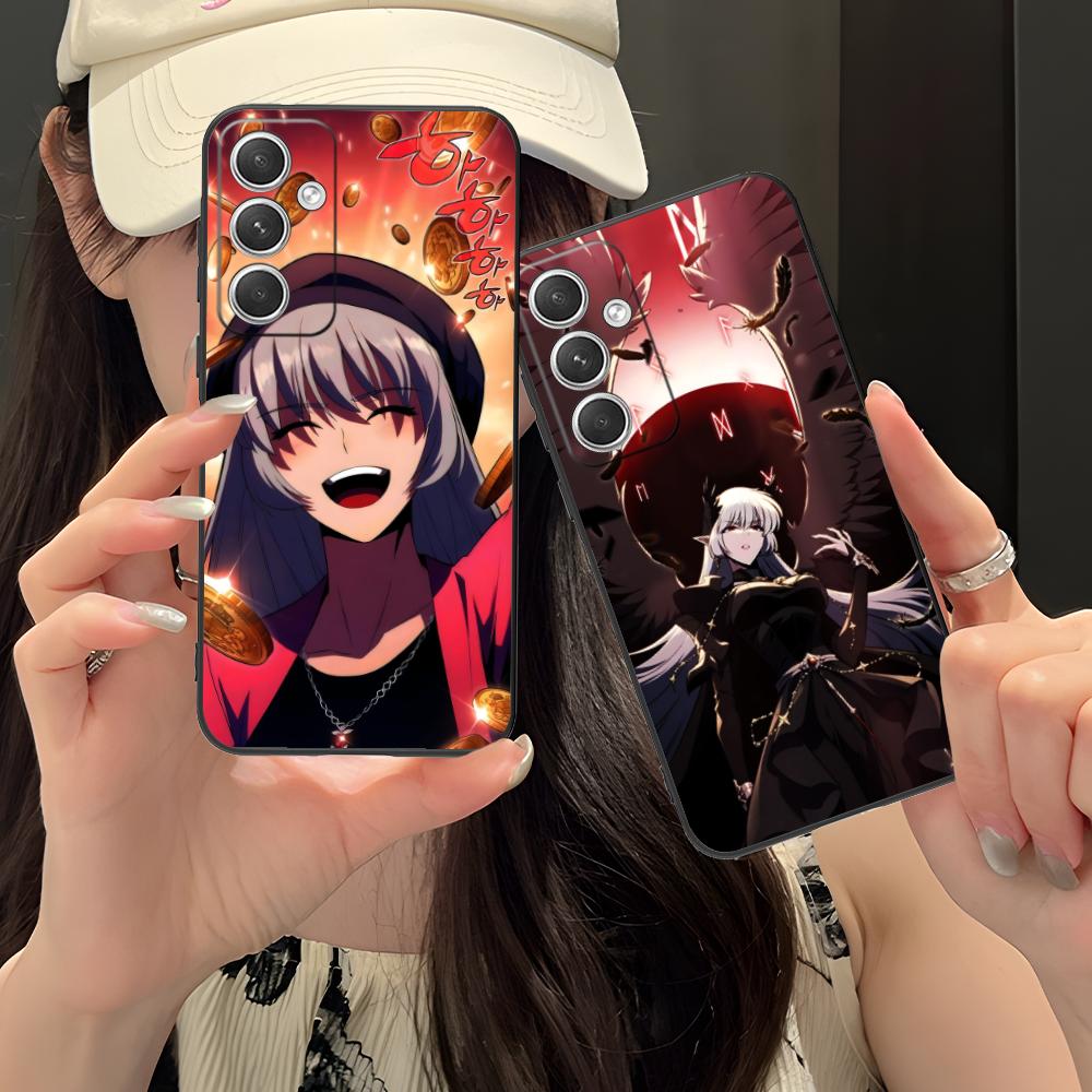 Alice Von Ataraxia Mobile Phone Case for Samsung Galaxy S26 S25 S24 S23 S22 S21 S20 Note20 Plus FE Ultra Colorful Cover Luxury