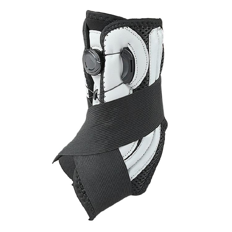 

Rotational Adjustment Ankle Brace Enhanceds Spring Support Sweat Resistant Fabric Sports Injury Recoverys Football Gym Essential L сірий/чорний