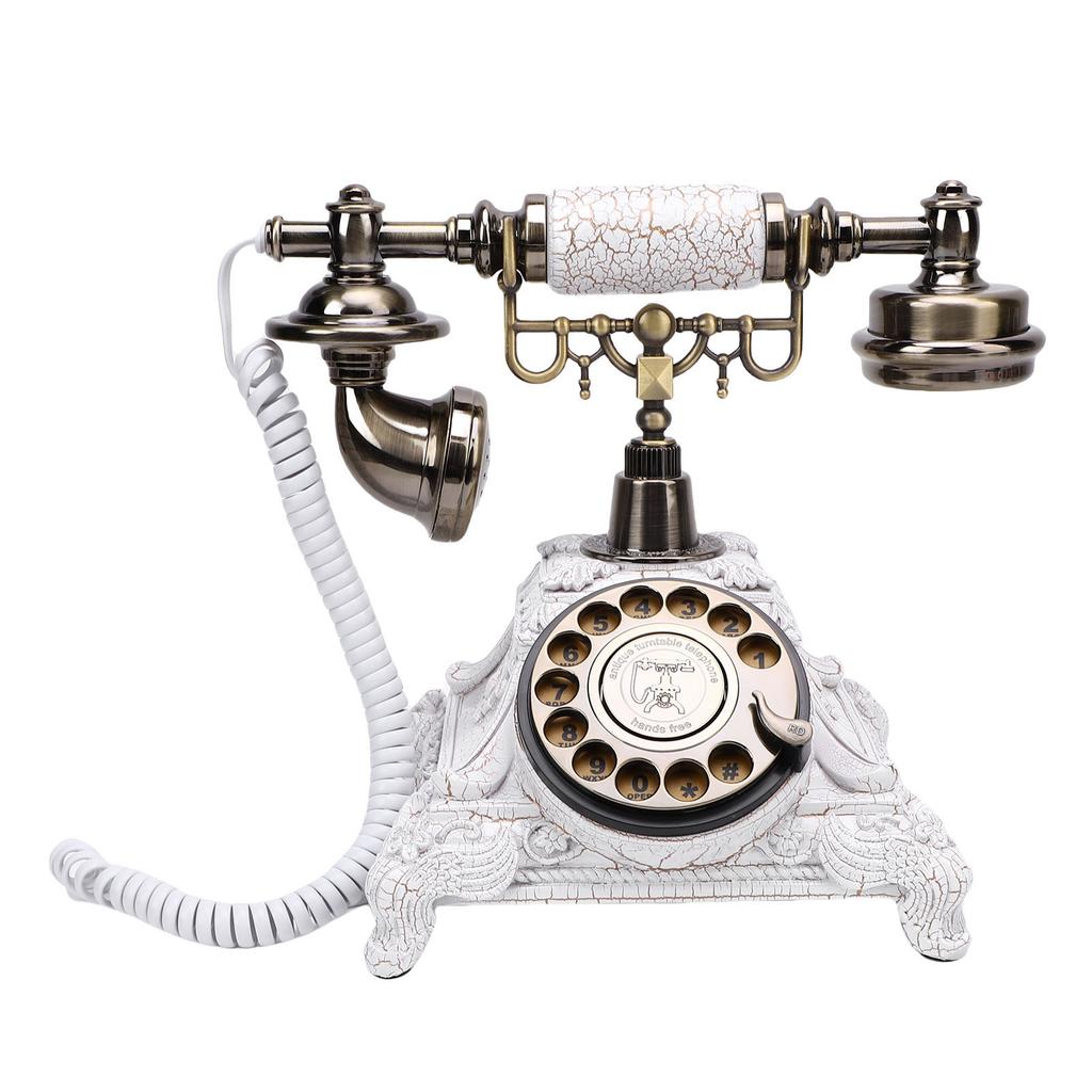 Guest Book Phone 32G Capacity Vintage Retro Telephone Customized Voice Message for Wedding Party