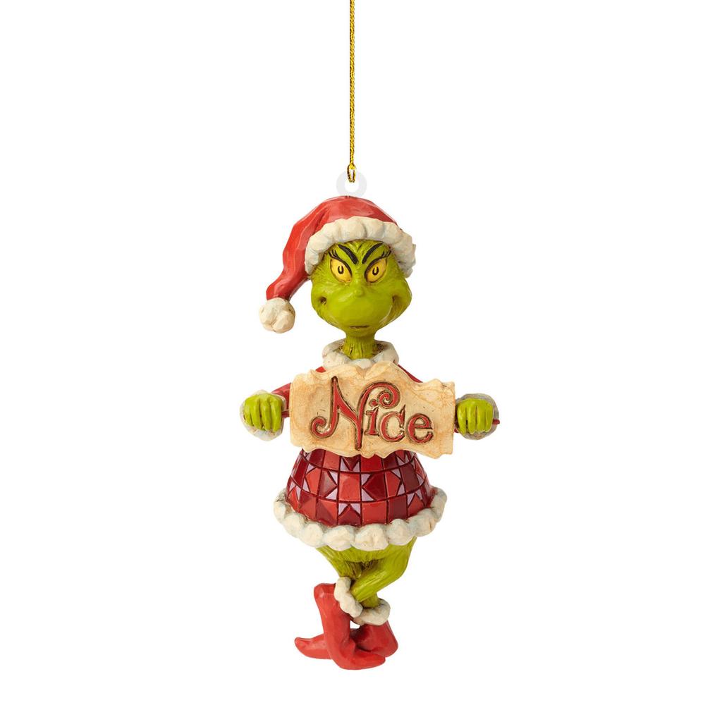 Stole Christmas Resin Pendant Christmas Tree Decoration, 1PC Christmas Decoration How The Stole Christmas With Present Christmas Ornament