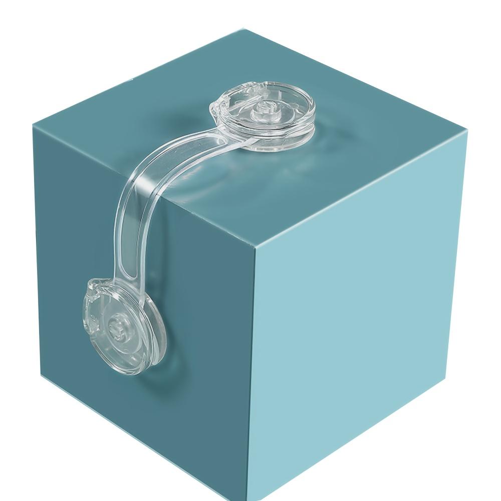 5 Stück Transparente Kindersicherheitsschlösser - Schrank-, Schubladen-, Kühlschrank- & Türschlösser, Einfach zu installieren, Sicher & Stilvoll für Haushalte mit Kindern