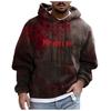 Fashion Men's Hoodie Horror Bloody Patterns 3D Print Hoodies Spring And Autumn Street Casual Boy Sweatshirt Men's Oversized Top Clothing