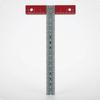 RightAngle Marking Square with Measuring Holes Aluminum Alloy LShaped Ruler Metric