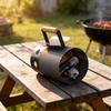 Modern Fire Starter Bucket For Charcoal Barbecue Outdoor Cooking With High Grade Powder Coated Material