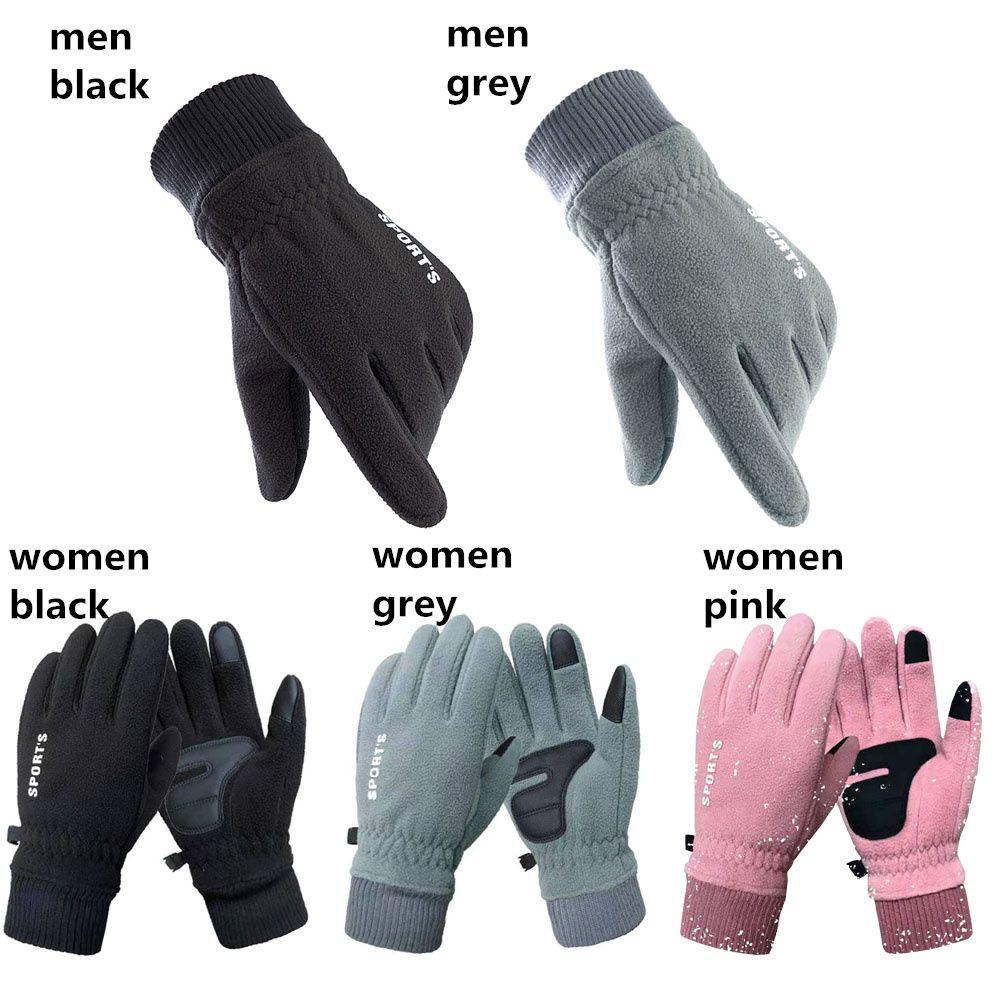 Waterproof Thicken Touch Screen Gloves Fleece Ski Gloves Riding Climbing Mitten Winter Warm