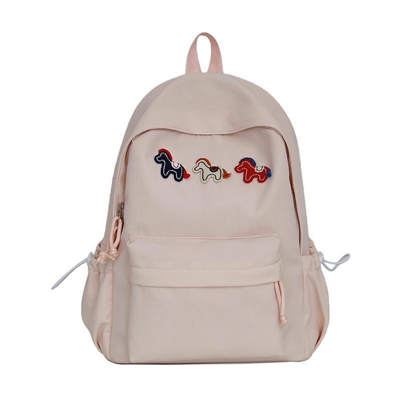 Schoolbag wholesale ins schoolbag girls junior high school students cute backpack 1011 new high school students large capacity lightweight backpack