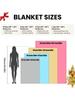 Ultra Soft Flannel Cat Geometric Blanket, Lightweight All Season Black Throw for Sofa Bed Travel Camping Office