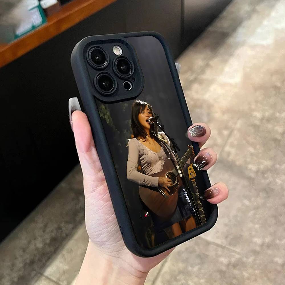 

B-Beabadoobee Vintage Y2k Phone Case For iPhone 17,16,15,14,13,12,11,Pro,Max,Plus,X,XS,SE4,E,Mini Black Thickened border Case iPhone 17
