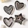 1PC Necklace Decorative Plate Shop Dressing Table Creative Earring Hanging Board Home Supplies Ceramic Tray Jewelry Stand