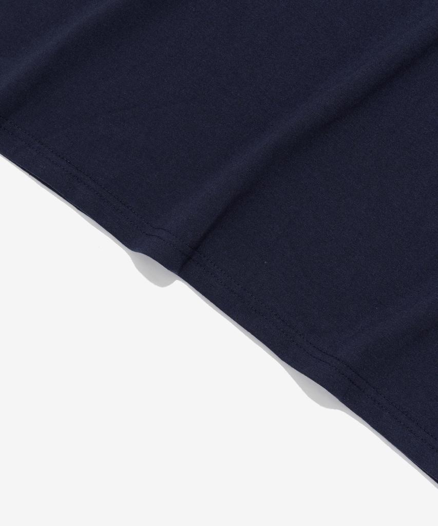 ANALOG MOOD Classic Bookstore Short Sleeve T-Shirt (Navy)