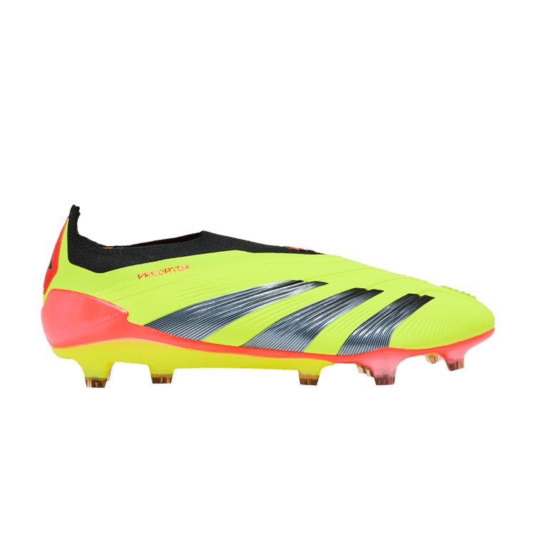 adidas Predator 24 Elite Laceless FG Team Solar Yellow Core Black Sola 45