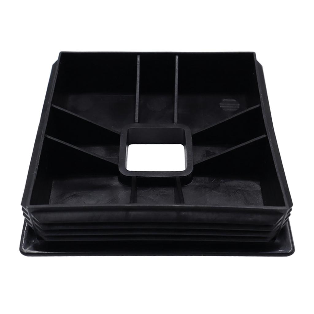 RV Locking Bumper Plug - 4" , Black
