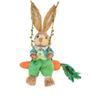 Easter Bunny Figurine Decorative Animal Sculpture Easter Gift Garden Statue for Farmhouse Desk Micro Landscape Bedroom Office