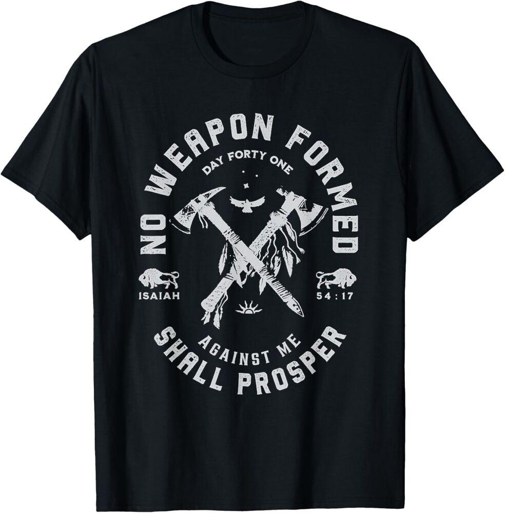Vintage No Weapon Formed Against Me Shall Prosper Christian T-Shirt
