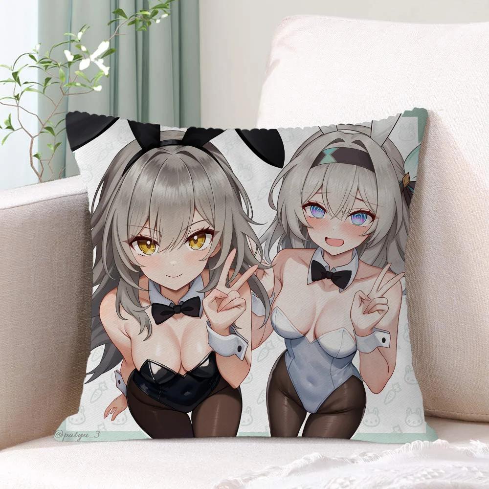 

Декоративные подушки для дивана, чехол для подушек, Honkai Star Rail, персонализированные подарки, наволочки, декоративная подушка для дома 45x45, подарок 40x40cm16x16Inch