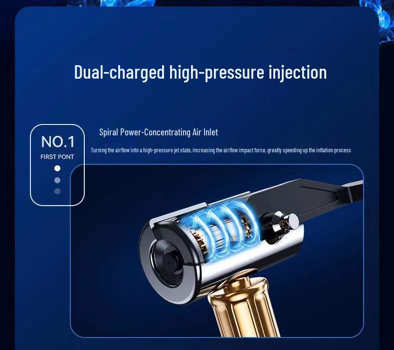 Wireless Portable Car Tire Inflator