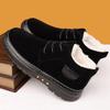 Large Size Winter New Casual Comfortable Cotton Shoes Anti Slip Thick Warm Men's Shoes Fashionable Versatile Men's Boots