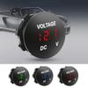 Auto Boot Auto Motorrad DC 12V-24V LED Panel Mini Digitales Volt Spannungsmessgerät Automobil Voltmeter Messgeräte