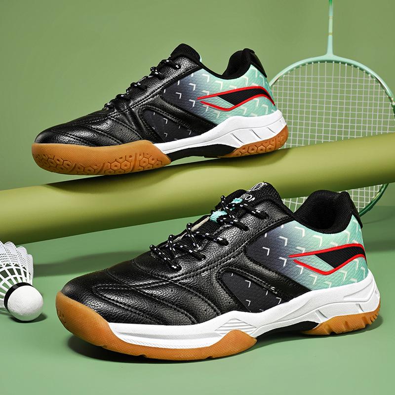 Kids' Lightweight Non-Slip Breathable Badminton & Tennis Training Shoes