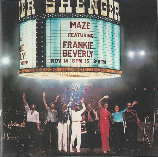 RecordCityJP Cd Maze Frankie Beverly Live In New Orleans CDP7466592 Capitol 1987 Us SoulFunk