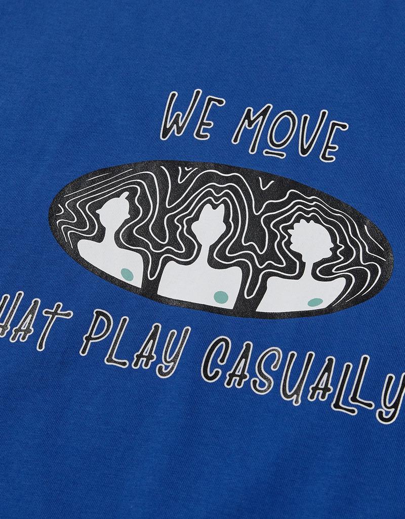MMLG [Mmlg] We Logo Move Hf-T (Sea Blue)