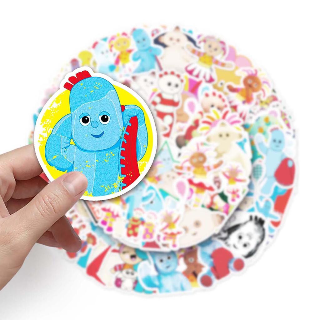50 Enlightenment Cartoon Garden Babies Graffiti Stickers - Cute DIY Decoration for Suitcases & Water Cups