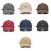 1Pcs Simple Letter Baseball Cap Adult Adjustable Breathable Cotton Sports Casual Hat Fashion All-Match Visor