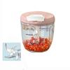 Portable Manual Pull Crusher Multifunctional Garlic Chopper Food Chopper  Garlic Chop