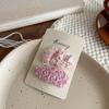 Koreanische Version von rosa und blau kariertem Liebes-Haarspange Haargummi wilde Kinder-Haaraccessoires Haarseil Seitenklemme