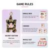 POP MART CRYBABY Wild but Cutie Series Plush Pendants Pop Mart Gachapon Blind Box Figures Plastic Model Premium Toys PVC Soft Vinyl Original Character