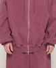 Cargobros Pigment Dyed Zip-Up Hoodie (Burgundy)