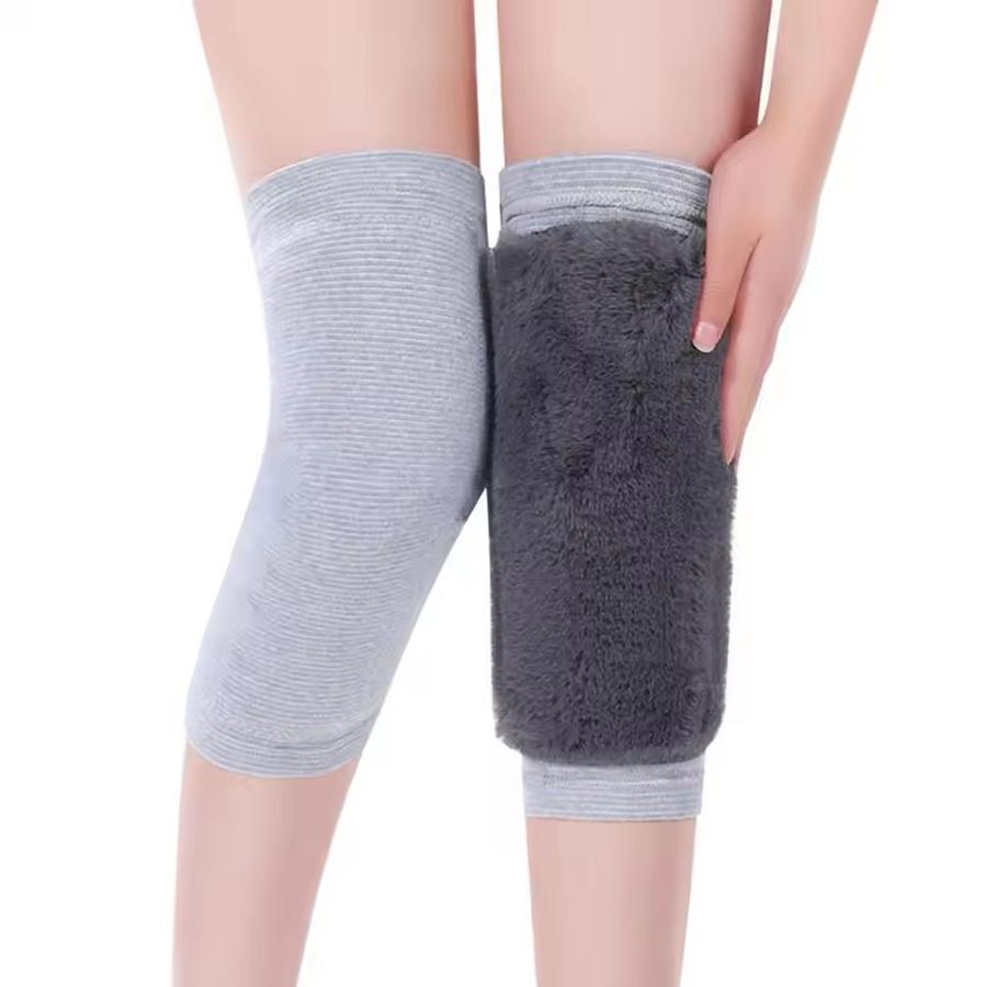 Winter Wolle Kniebandage Polster Warm Atmungsaktiv Elastisch Knie Ärmel Für Schwangere Männer Verdicken Alte Knie Unterstützung Beinschutz