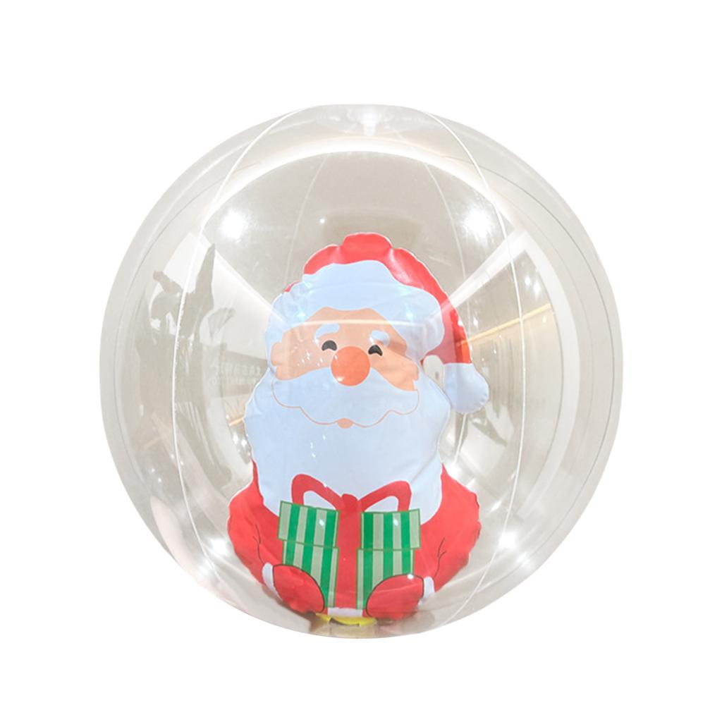 60cm PVC Inflatable Christmas Ball Outdoor Christmas Decorations New Years Christmas Ornaments Christmas Decorations Ball