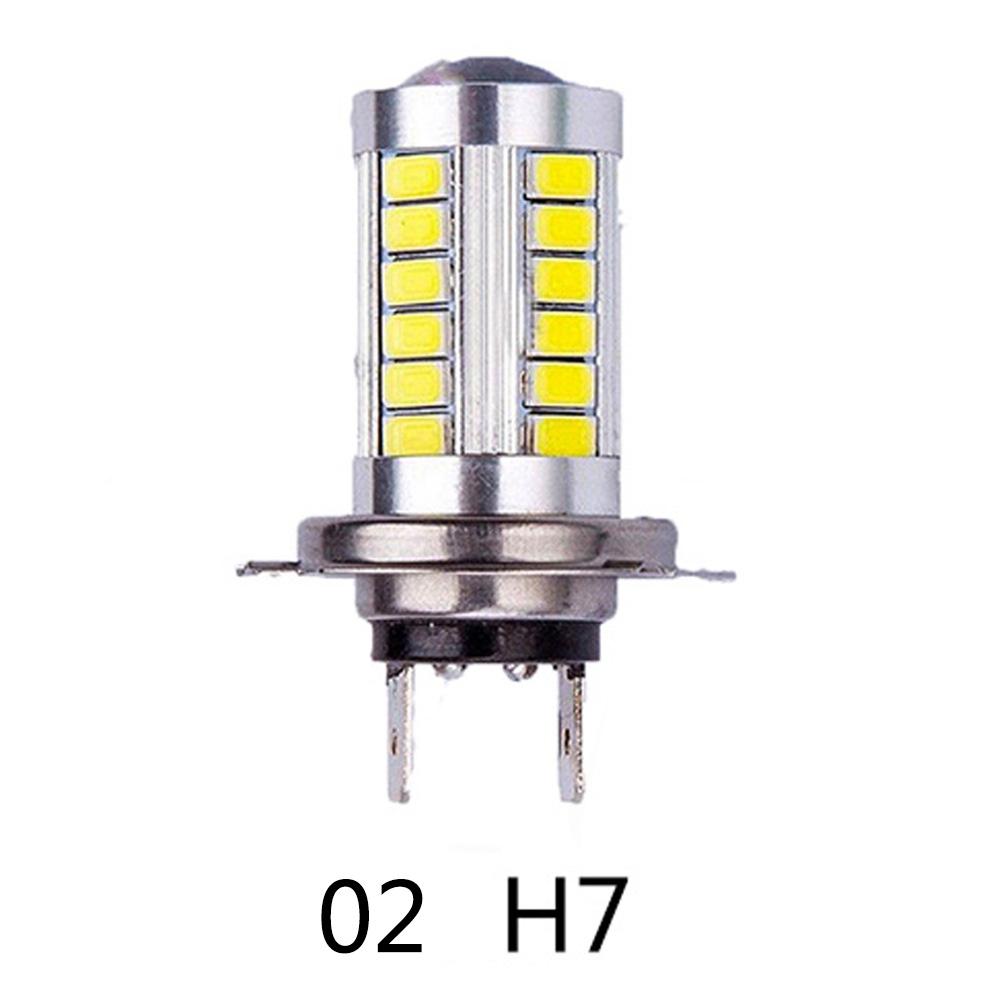 H4/H7/9005/9006 33SMD LED Car Headlight Bulb Daytime Running Light White Motorcycle Fog Lamp 1PC