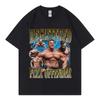 Registrierter Flex-Sünder Lustiges Bodybuilding-Meme T-Shirt Mode Vintage Kurzarm-T-Shirts Unisex Freizeit-T-Shirts
