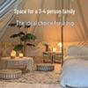 Outdoor Camping Mongolian Yurt Tent with Moisture Pad