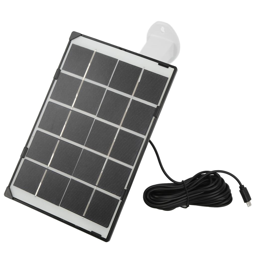 5V 6W Solar Panel Portable Solar Charging Panel Kit Mini USB Port for Outdoor Travelling