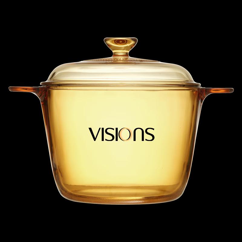 VISIONS Corning 3.5L Glass Casserole Pot