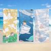 K-ketnipz Handtuch Textil Bademantel Strand Cartoon Kunst Schnelltrocknend Kawaii Niedlich Leicht Tragbar Camping Schwimmen Lustig Pool Reise