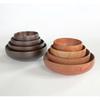 1PC Large soup bowl wood tigela healthy food containers dinner dishes vintage salad rice Japanese style tableware LC 013