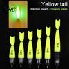 Luminous Fishing Float LED Rocket High Sensitivity Visibility Electric Outdoor Long Casting Slip Bobber Saltwater Freshwater Accessories ABS Fish