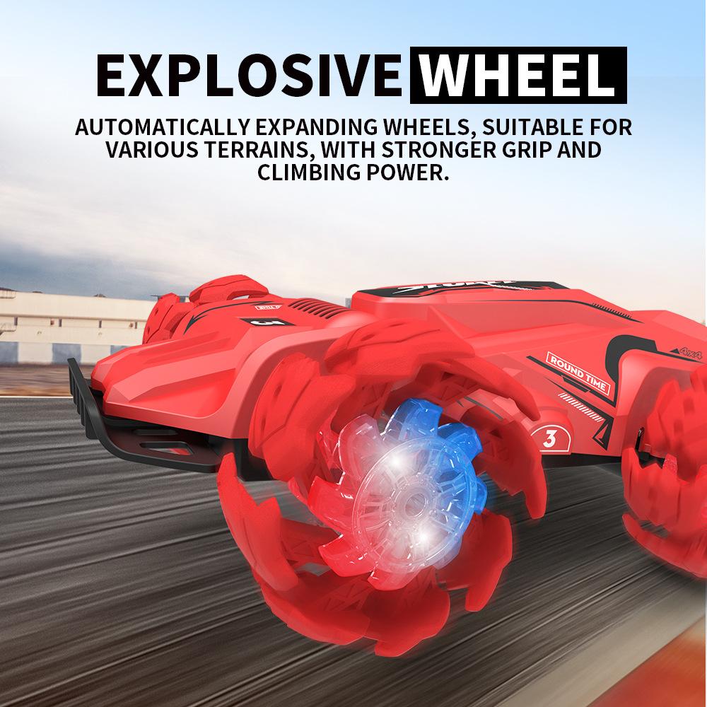 Remote Control Speed Racing Children's Explosive Wheel Stunt Car 2.4G Drift Car Climbing Remote Control Car Toy